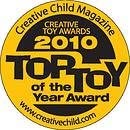Load image into Gallery viewer, award icon for the top toy of the year award 2010 from creative child.com