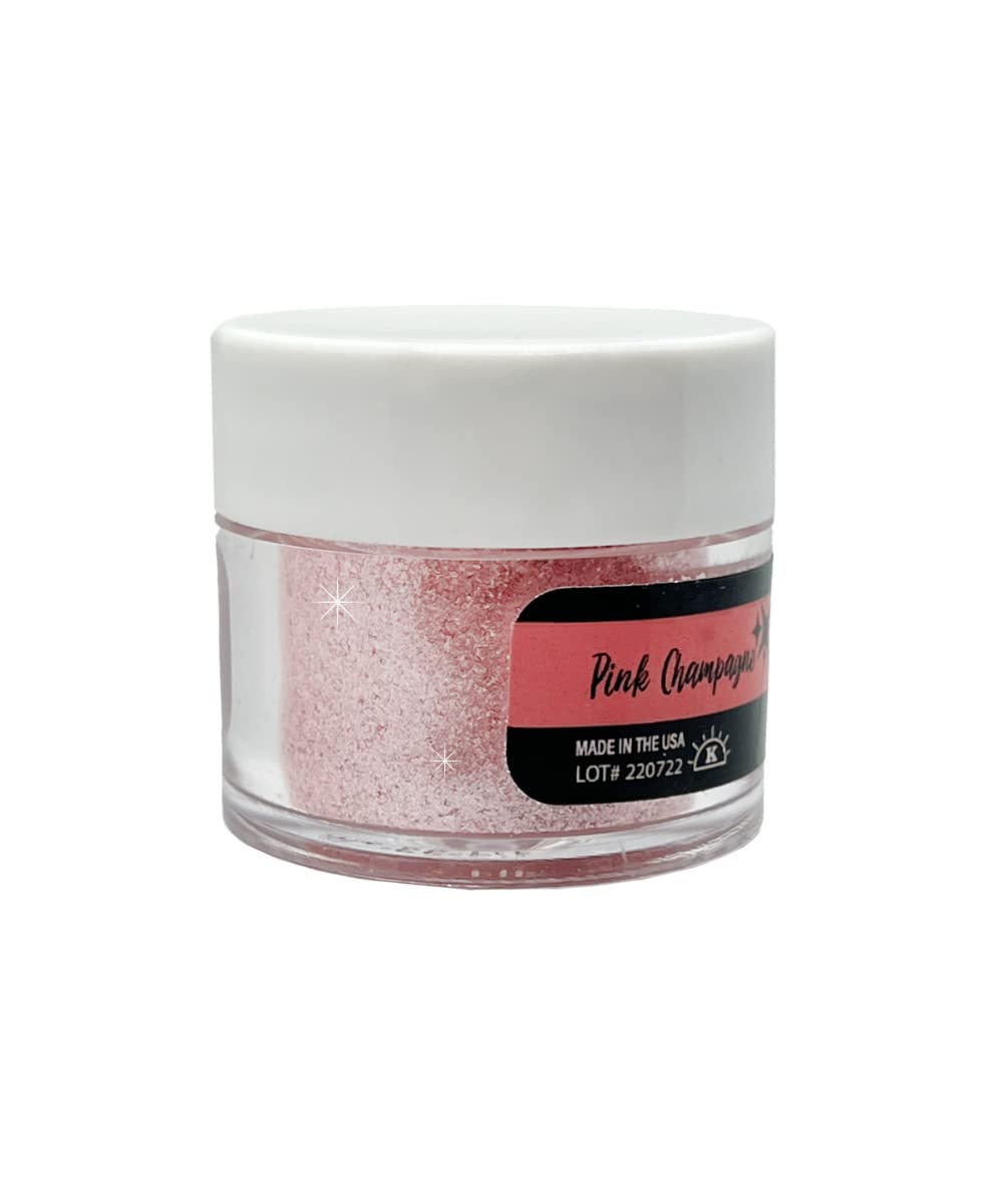 Pink Edible Glitter Dust for Drinks, Brew Glitter®