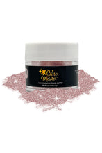 Load image into Gallery viewer, Glitter Meister Edible Glitter for Drinks - ROSE GOLD RUSH - 4 Grams - 100% Edible Drink Glitter Dust for Cocktails, Champagne, Brew Glitter, Wine, Cakes, Desserts. Kosher Certified, Vegan.