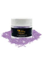 Load image into Gallery viewer, Glitter Meister Edible Glitter for Drinks - PURPLE PIZZAZZ - 4 Grams - 100% Edible Drink Glitter Dust for Cocktails, Champagne, Brew Glitter, Wine, Cakes, Desserts. Kosher Certified, Vegan.