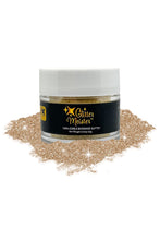 Load image into Gallery viewer, Glitter Meister Edible Glitter for Drinks - GOLD DIGGER - 4 Grams - 100% Edible Drink Glitter Dust for Cocktails, Champagne, Brew Glitter, Wine, Cakes, Desserts. Kosher Certified, Vegan.