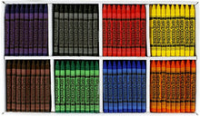 Load image into Gallery viewer, 408 Count Bulk Crayon Class Pack Assortment (Premium, 8 Colors, Full Size 3.5 Inch) Safety Tested Compliant with ASTM D-4236