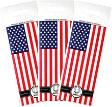 Load image into Gallery viewer, top view of a 3 pack of jet bag us flag style