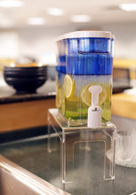 Load image into Gallery viewer, Countertop Water Filter Pitcher Stand - Clear Heavy Duty Acrylic Frame - 12" x 6" x 6" - Compatible with Brita UltraMax, PUR...