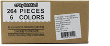 Load image into Gallery viewer, image showing the outside of a box of 264 bulk crayons