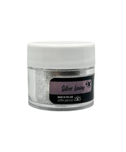 Load image into Gallery viewer, Glitter Meister Edible Glitter for Drinks - SILVER LINING - 4 Grams - 100% Edible Drink Glitter Dust for Cocktails, Champagne, Brew Glitter, Wine, Cakes, Desserts. Kosher Certified, Vegan.
