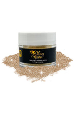 Load image into Gallery viewer, Glitter Meister Edible Glitter for Drinks - GOLD DIGGER - 4 Grams - 100% Edible Drink Glitter Dust for Cocktails, Champagne, Brew Glitter, Wine, Cakes, Desserts. Kosher Certified, Vegan.
