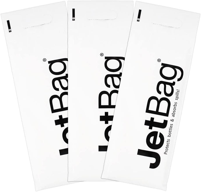 top view of a 3 pack of jet bag monochrome style
