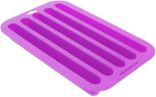 Load image into Gallery viewer, image of a purple water bottle ice cube tray
