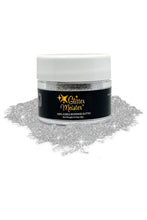 Load image into Gallery viewer, Glitter Meister Edible Glitter for Drinks - SILVER LINING - 4 Grams - 100% Edible Drink Glitter Dust for Cocktails, Champagne, Brew Glitter, Wine, Cakes, Desserts. Kosher Certified, Vegan.
