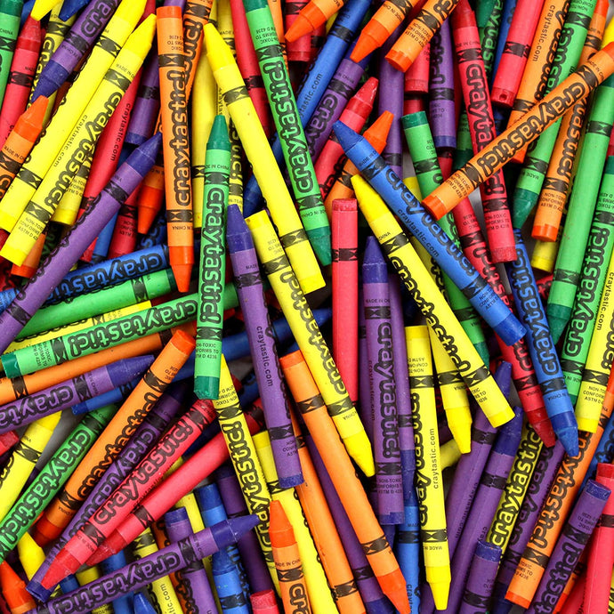 Bulk Crayons (6 Colors, Loose) for Schools, Classrooms, Restaurants, O –  203 Brands